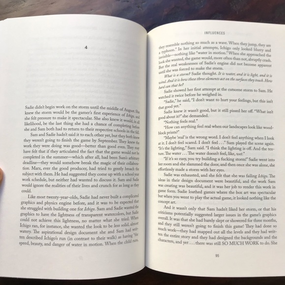 Tomorrow and Tomorrow and Tomorrow by Gabrielle Zevin Hardcover Used - Picture 5 of 9